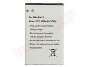 Battery for Wiko Kar 3 - 1000mAh / 3.7V / 3.7WH / Li-ion